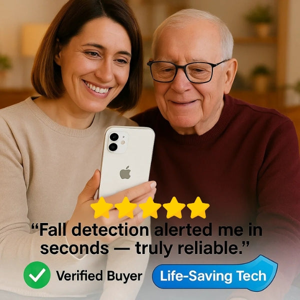 Senior Safety Smartwatch with GPS & SOS