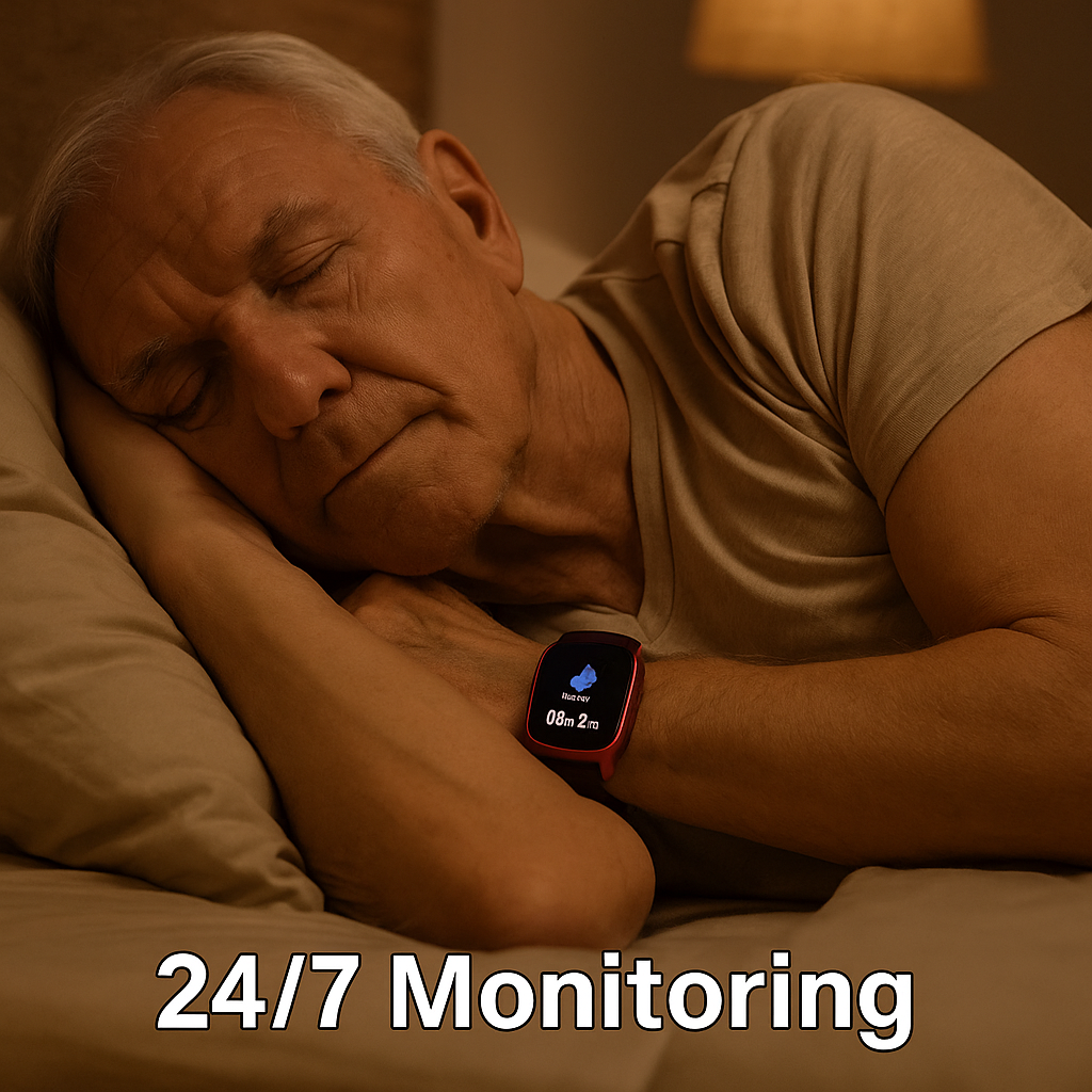 Senior Safety Smartwatch with GPS & SOS