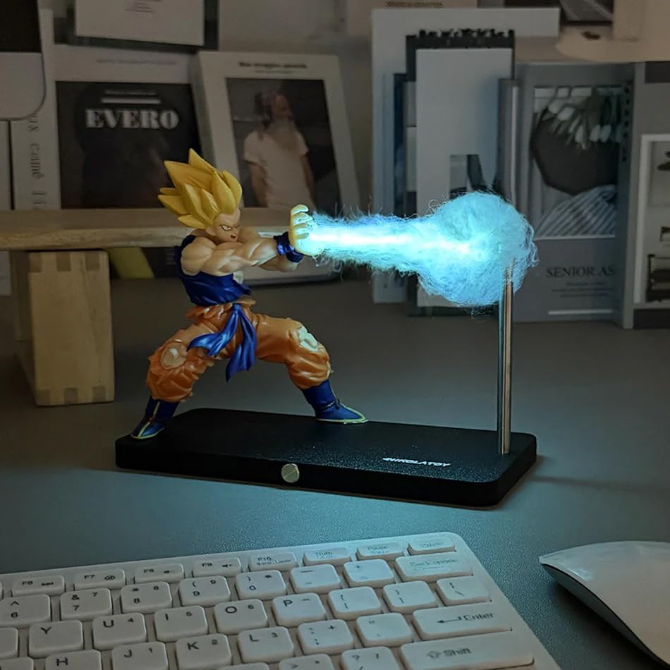 Dragon Ball Son Goku Kamehameha Magnetic Night Lamp