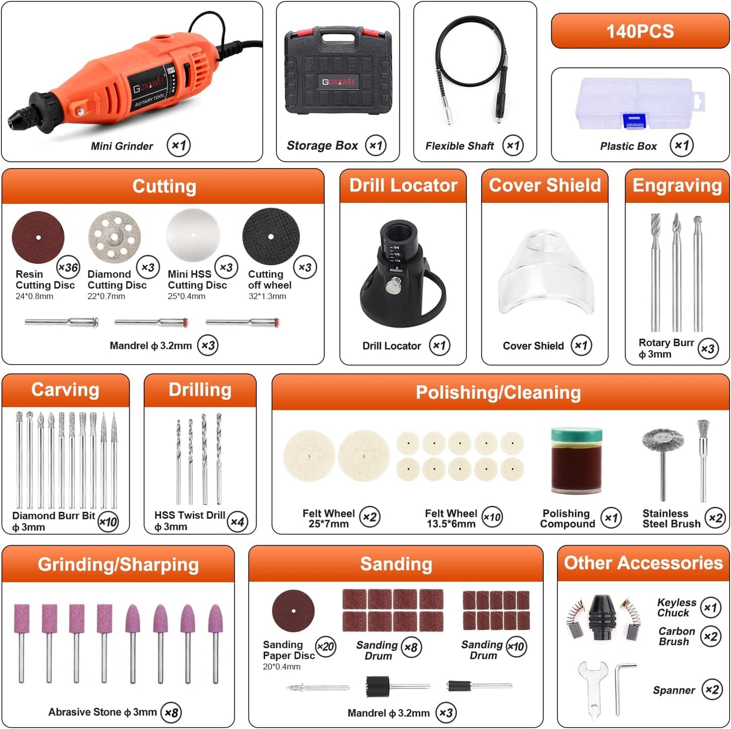 Chainsaw Sharpener Kit