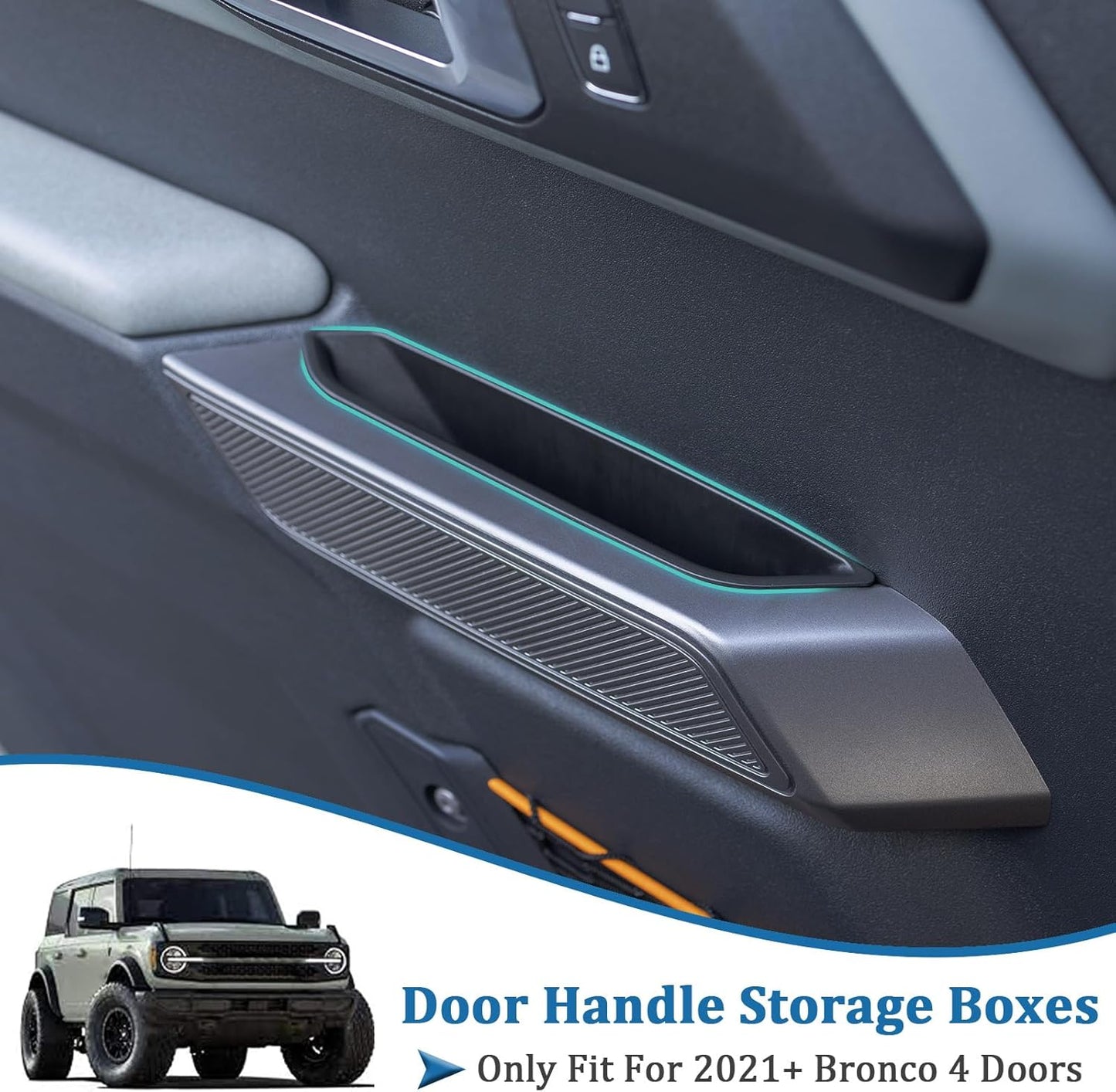ABS Plastic Door Handle Storage Box