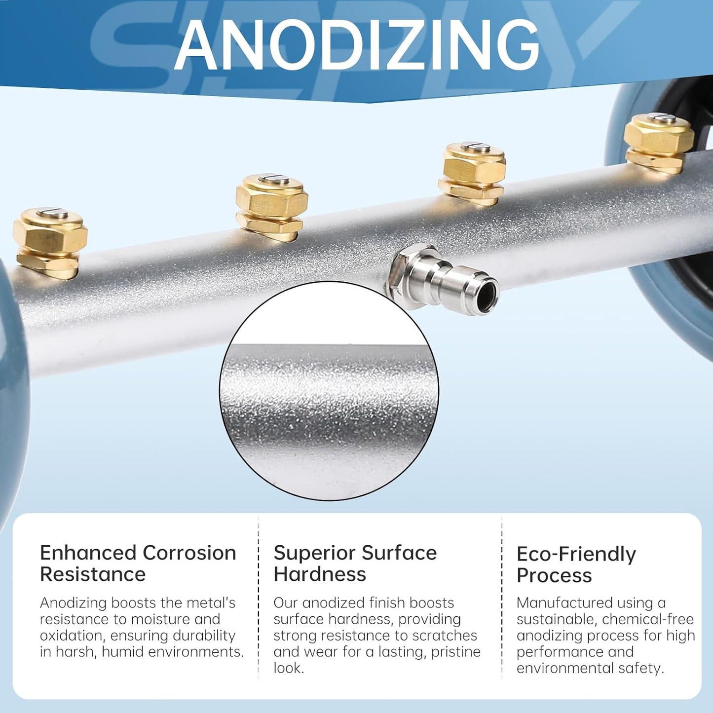Undercarriage Pressure Washer Attachment