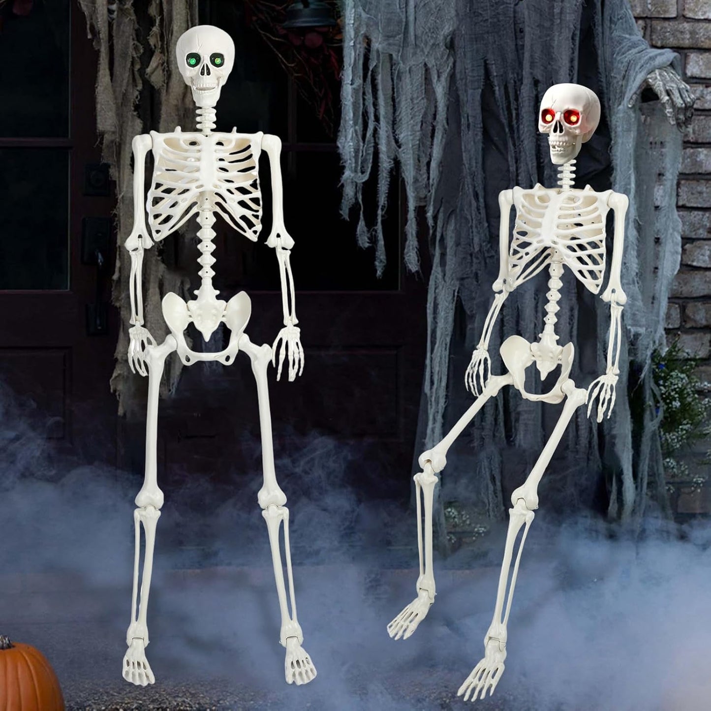 Giant 6 FT Halloween Skeleton Decoration