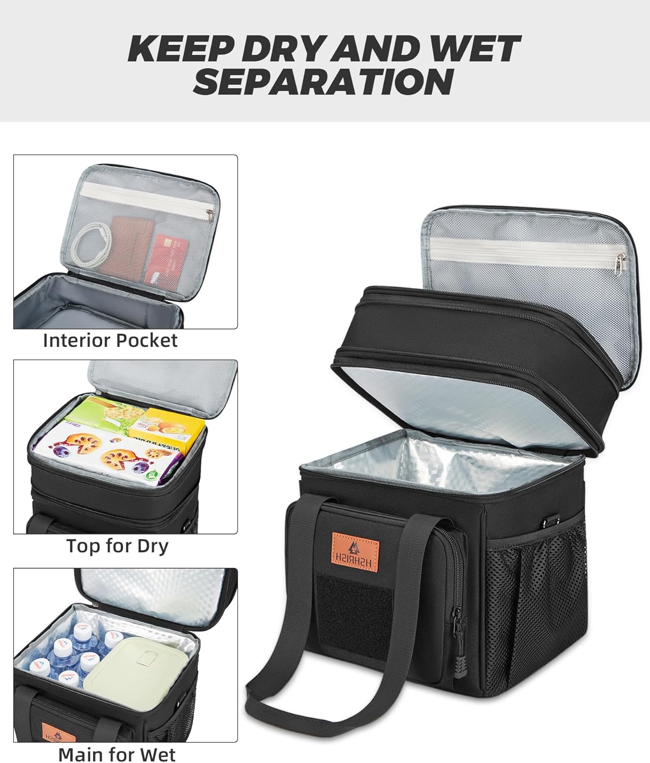 Expandable 16L Tactical Lunch Box Insulated & Leak Proof