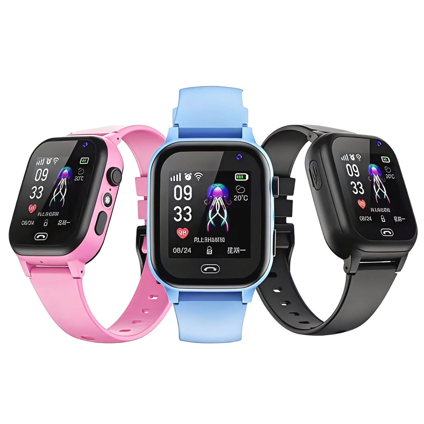 Kids Smartwatch GPS Tracker Waterproof 4G Camera