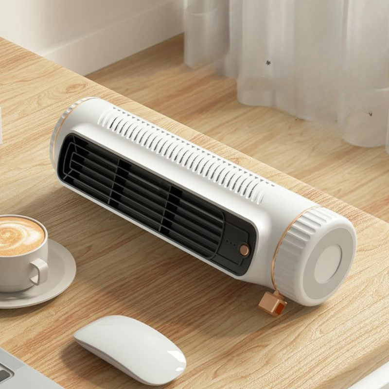 CoolBreeze™ Bladeless Portable Air Conditioner Tower Fan for Home & Office