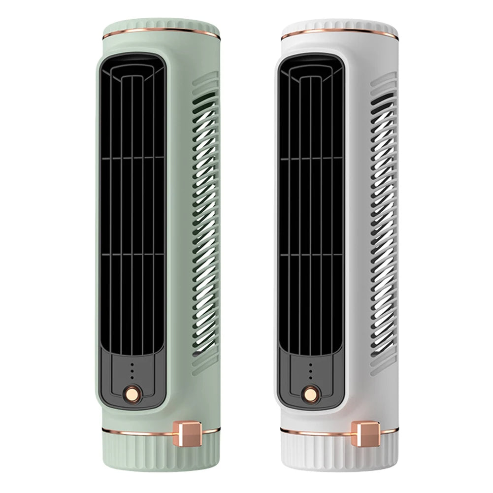 CoolBreeze™ Bladeless Portable Air Conditioner Tower Fan for Home & Office