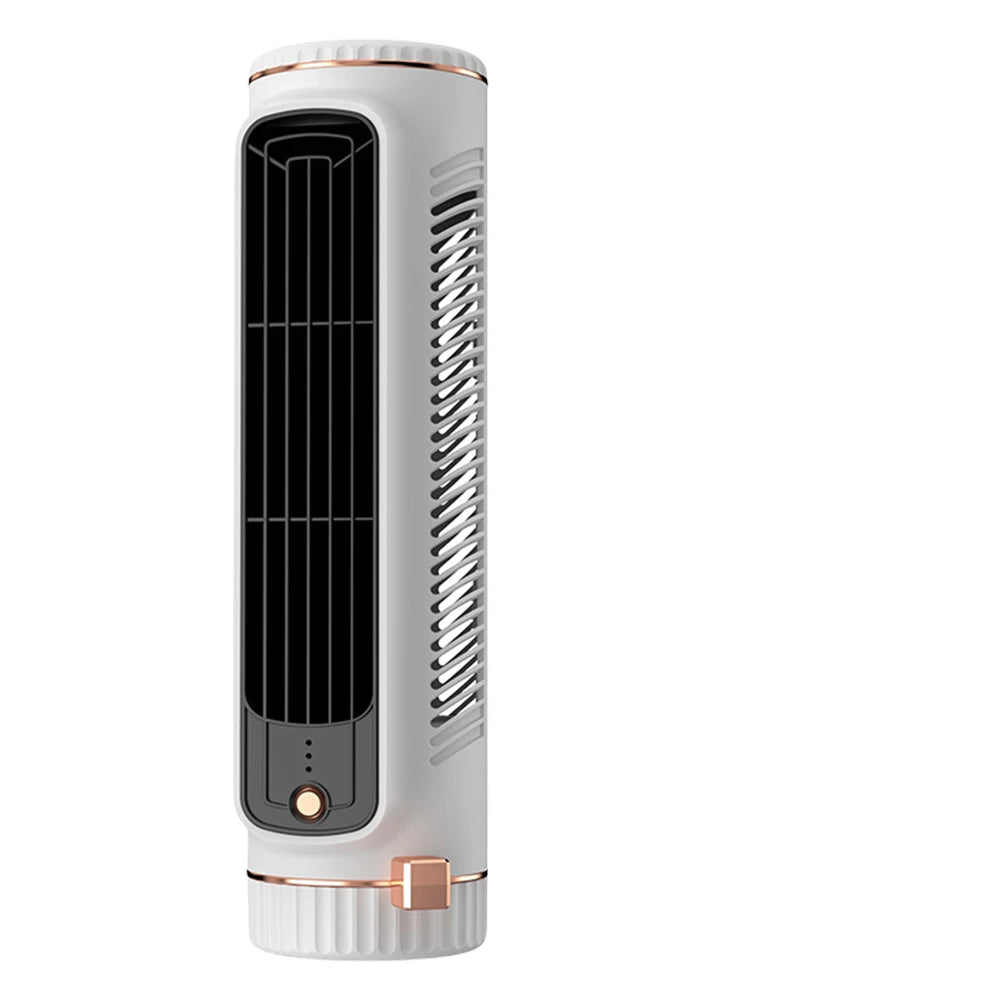 CoolBreeze™ Bladeless Portable Air Conditioner Tower Fan for Home & Office
