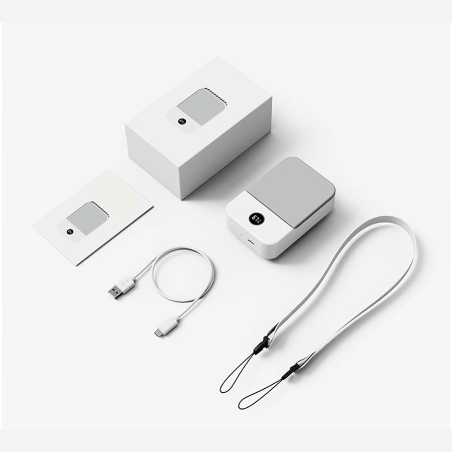 CoolioClip - Clip-On Portable Waist and Neck Fan