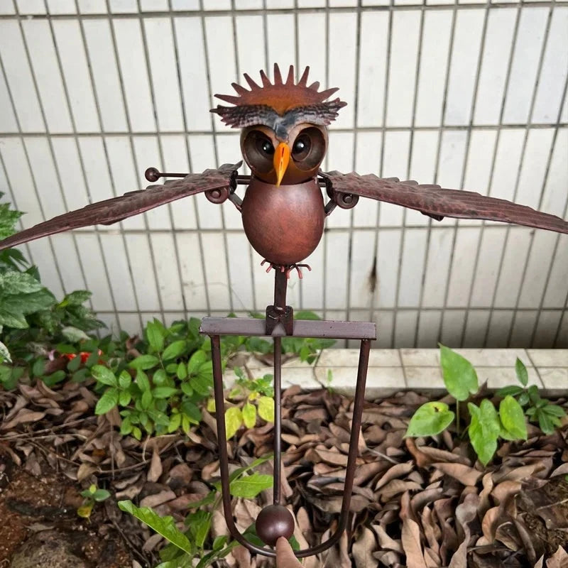 EagleWing™ 40 Inches Handmade Garden Art - Stunning Outdoor Motion Sculpture