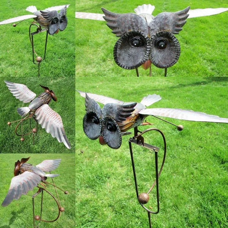 EagleWing™ 40 Inches Handmade Garden Art - Stunning Outdoor Motion Sculpture