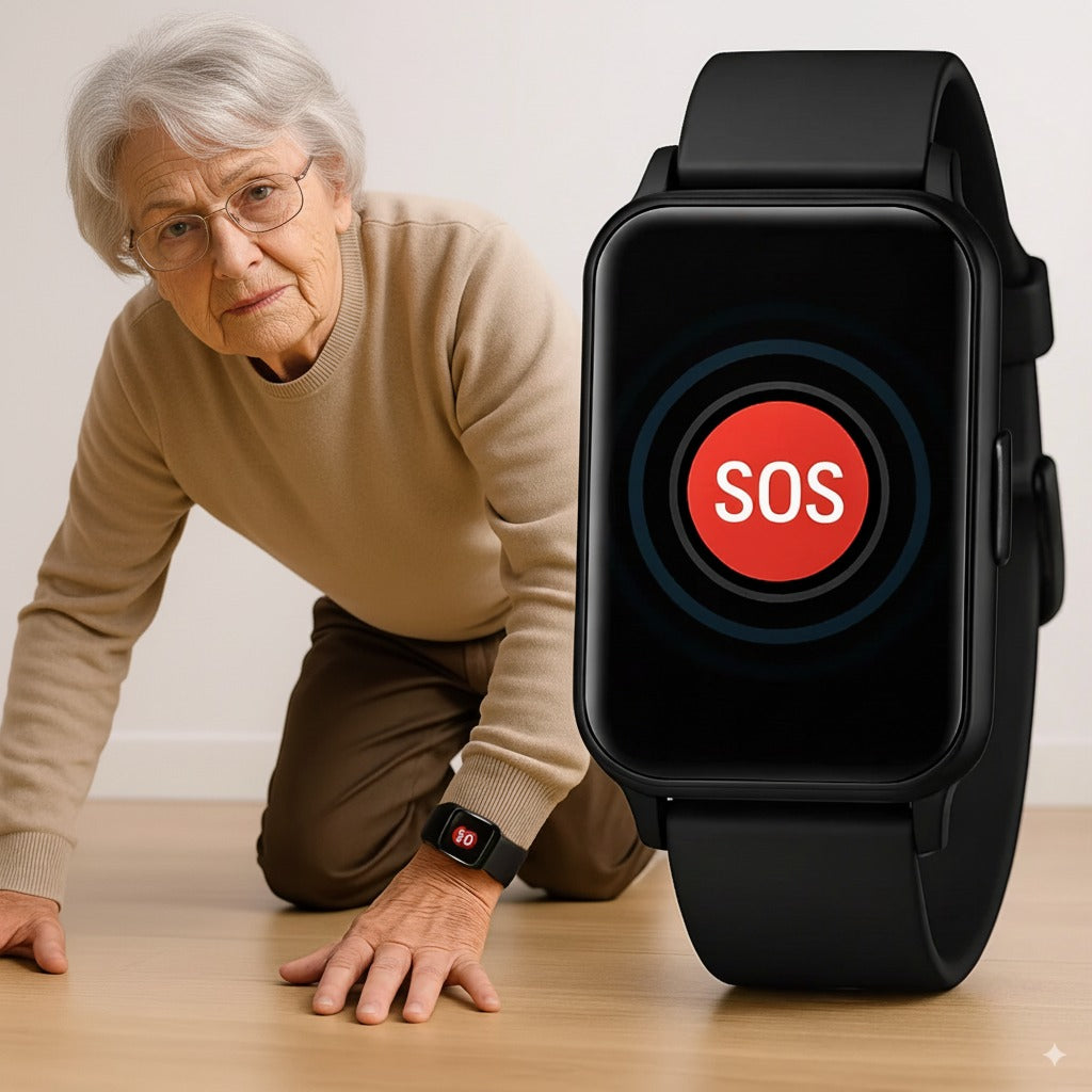 Senior Safety Smartwatch with GPS & SOS
