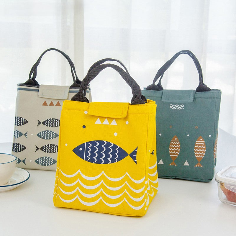 Thermal Insulated Lunch Bag - Large Capacity for Kids & Adults