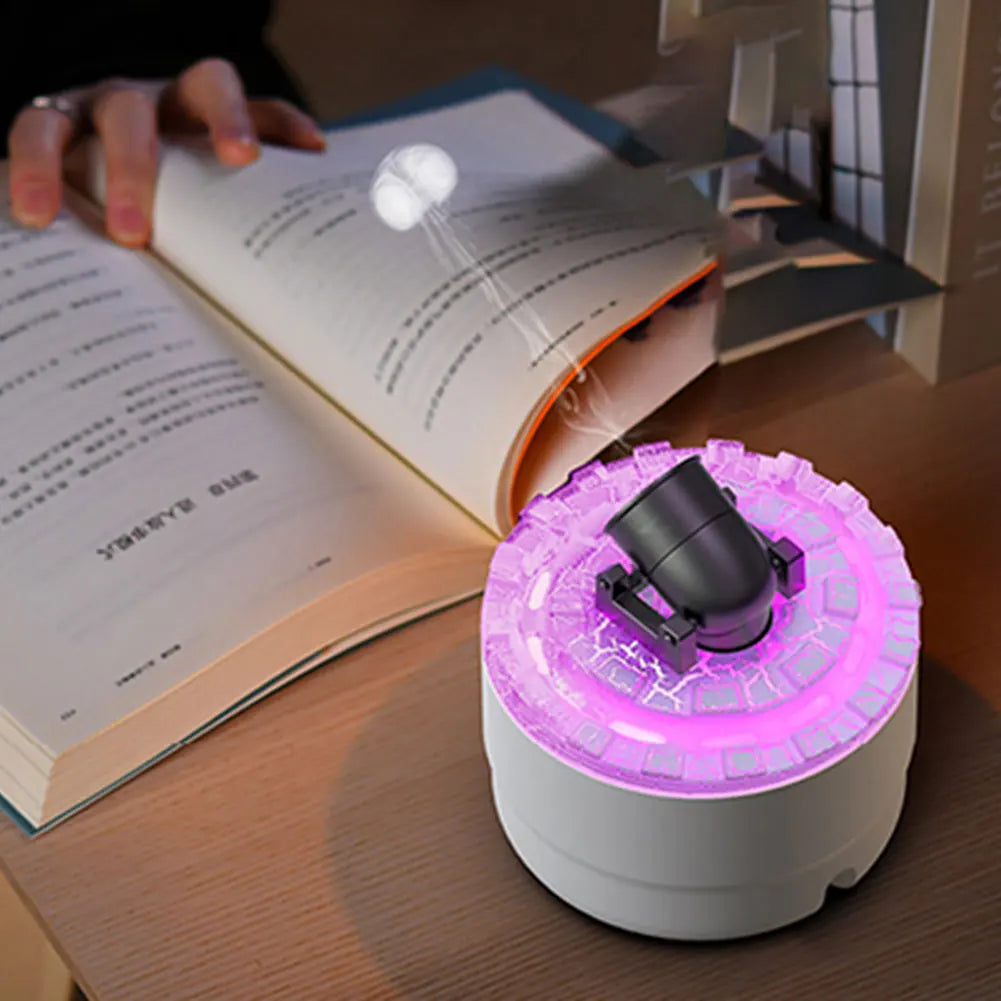 Humidifier Aroma Diffuser Water Mist Night Light Lava Perfect Gift