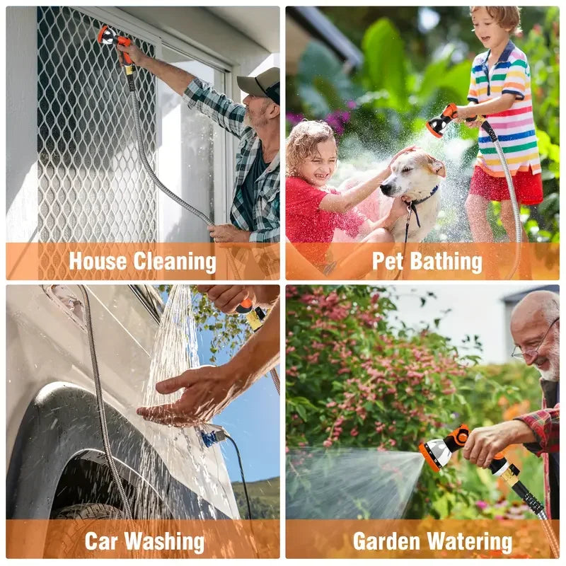 2025 50Ft/100Ft Expandable Garden Water Hose