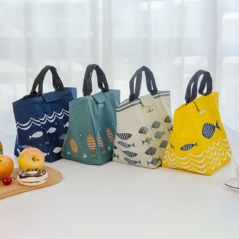 Thermal Insulated Lunch Bag - Large Capacity for Kids & Adults