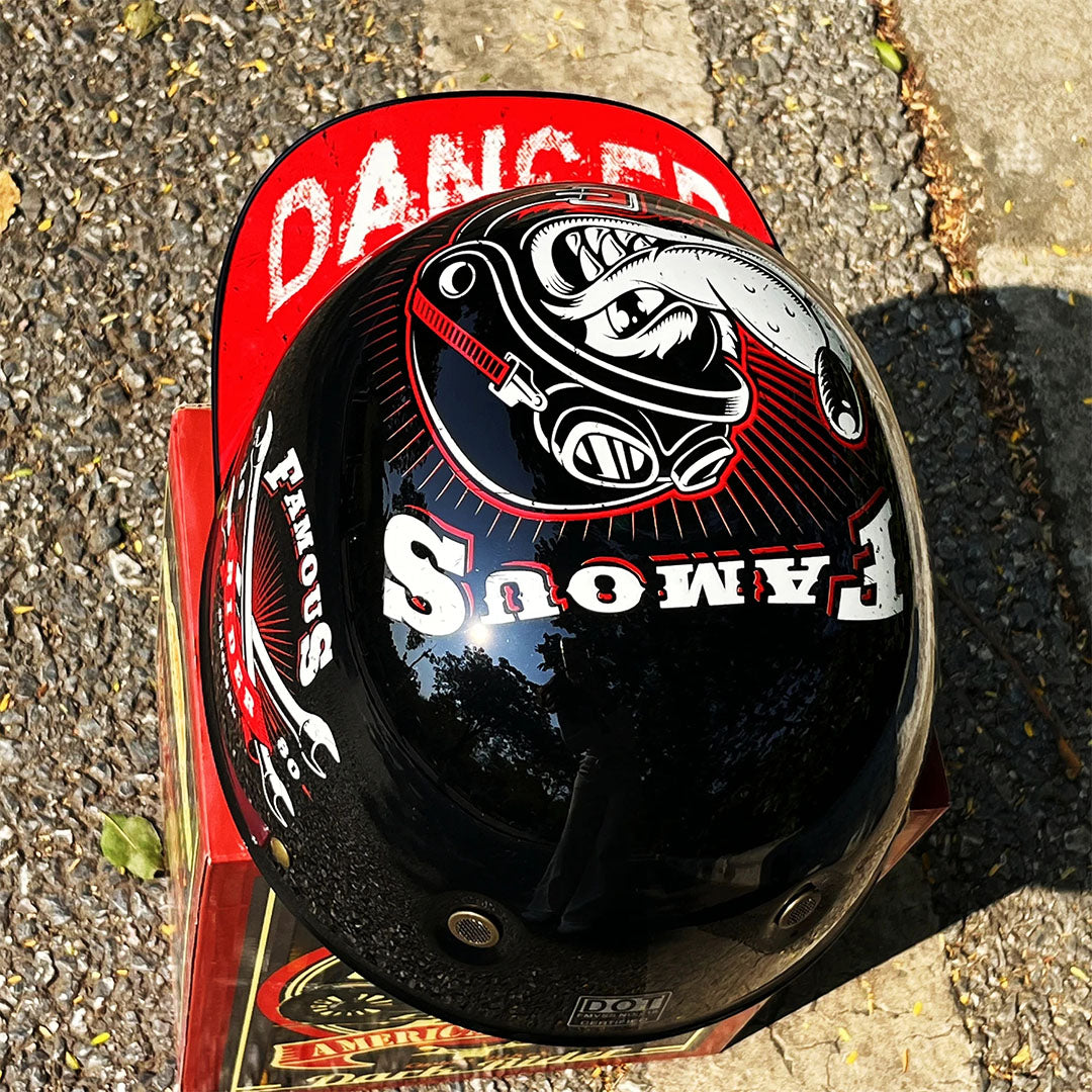Stylish DOT & ECE Certified Motorcycle Helmet with Lightweight ABS Shell
