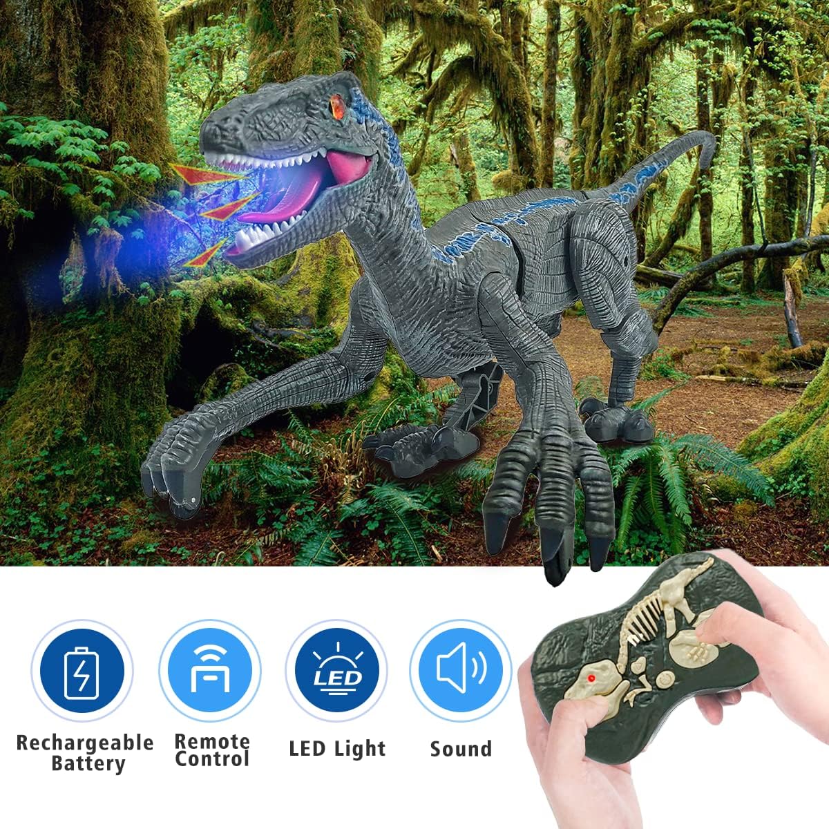 Remote Control Dinosaur Kids Toy