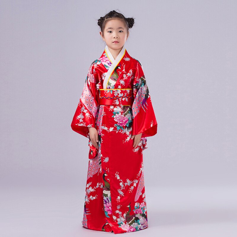 Girl Kimono Wabi (5 Colors and 4 Sizes)