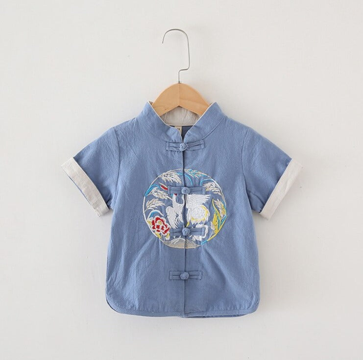 Boy Kimono Otsukaresama (8 Colors and 9 Sizes)