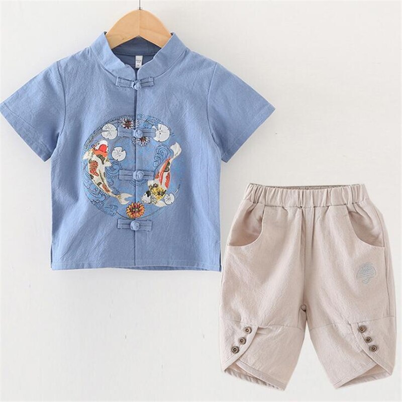 Boy Kimono Kitsune (13 Colors and 6 Sizes)
