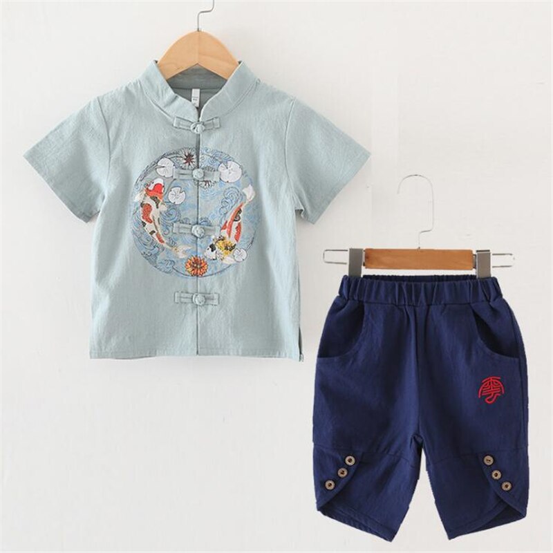 Boy Kimono Kitsune (13 Colors and 6 Sizes)