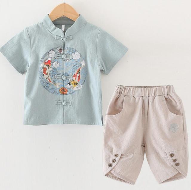 Boy Kimono Kitsune (13 Colors and 6 Sizes)