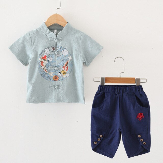 Boy Kimono Kitsune (13 Colors and 6 Sizes)