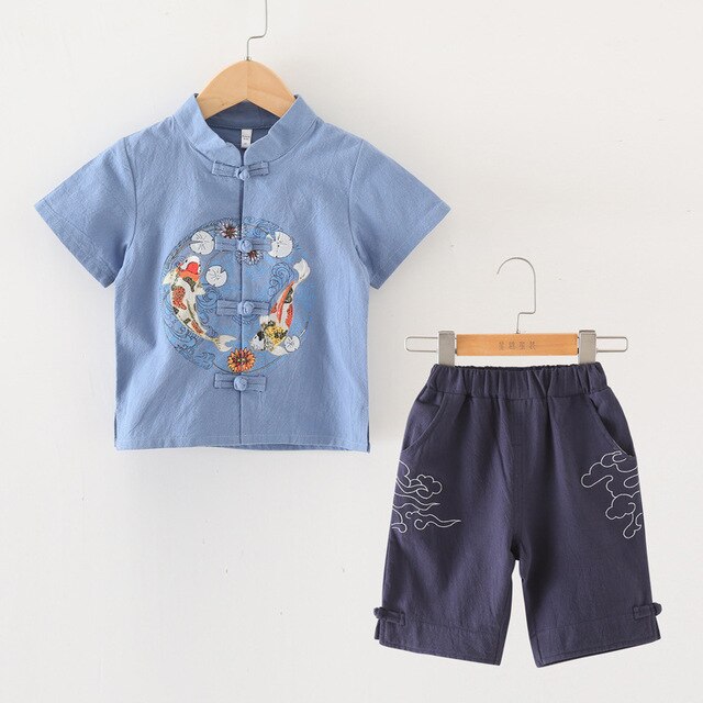 Boy Kimono Kitsune (13 Colors and 6 Sizes)