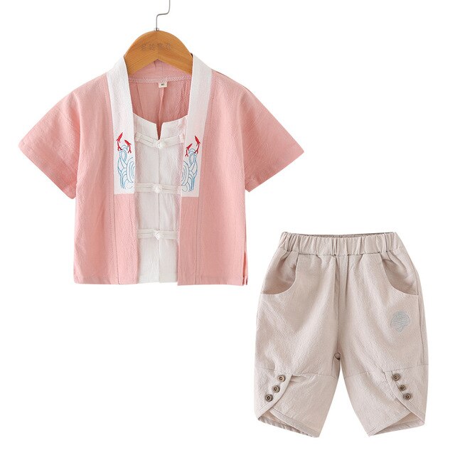 Boy Kimono Kitsune (13 Colors and 6 Sizes)