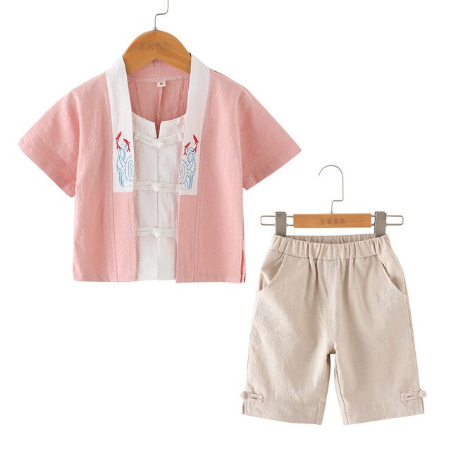 Boy Kimono Kitsune (13 Colors and 6 Sizes)