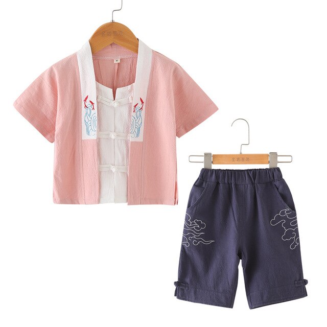 Boy Kimono Kitsune (13 Colors and 6 Sizes)