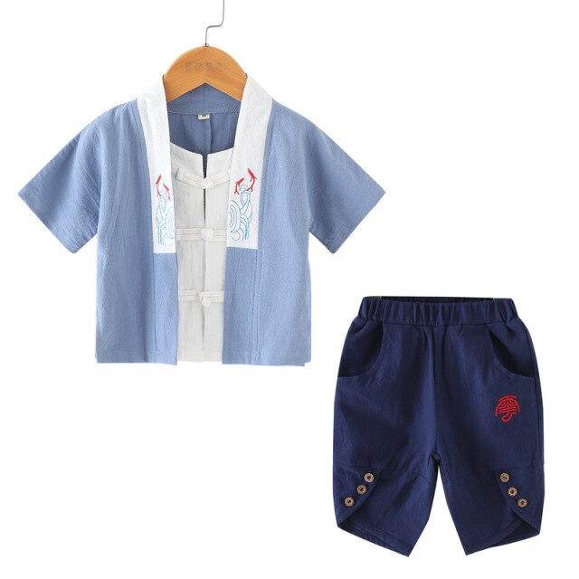 Boy Kimono Kitsune (13 Colors and 6 Sizes)