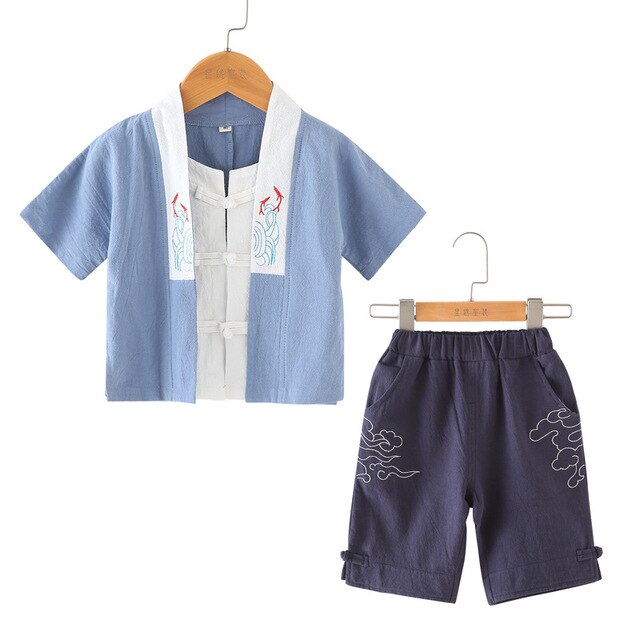 Boy Kimono Kitsune (13 Colors and 6 Sizes)