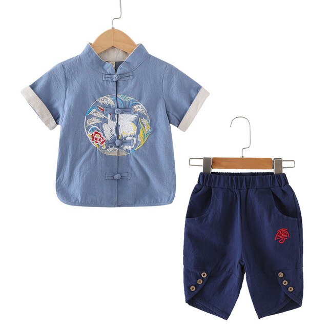 Boy Kimono Otsukaresama (8 Colors and 9 Sizes)