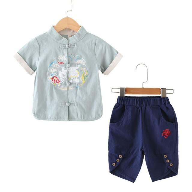Boy Kimono Otsukaresama (8 Colors and 9 Sizes)