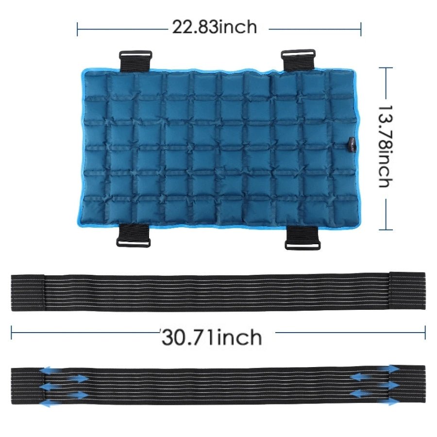 ThermaPad - 13x22 Inch Large Ice Pack for Back/Waist/Knee Reusable Cold/Hot Pad