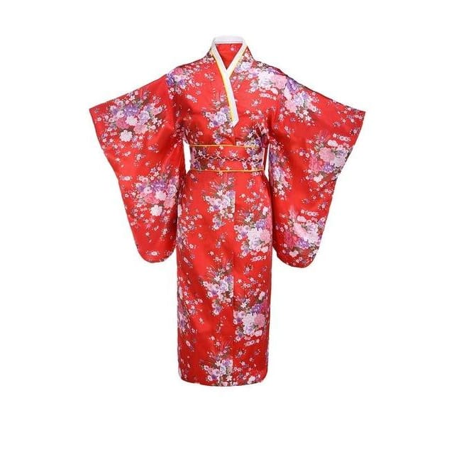 Woman Kimono Majime