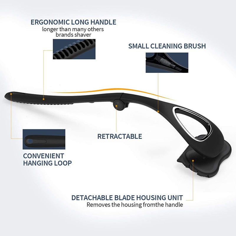 Back Hair Shavers: Trimmer For Back Hair