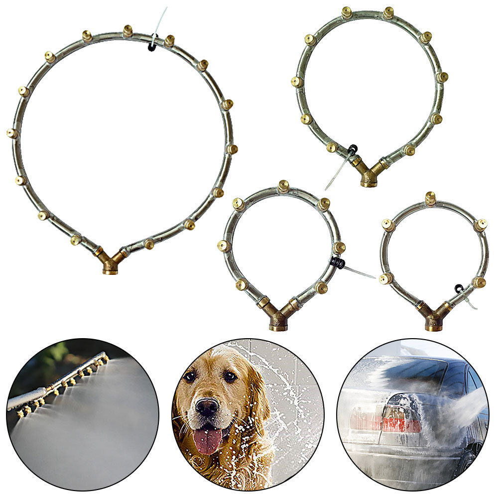 Annular Nozzle: Multifunctional Garden Nozzle Up To 15 Nozzles