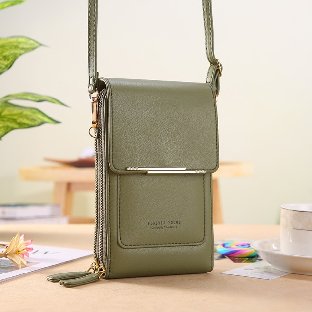 Phone Crossbody Bag For Women: Shoulder Handbag Wallet with Cards Slots - SKINMOZ MARKET