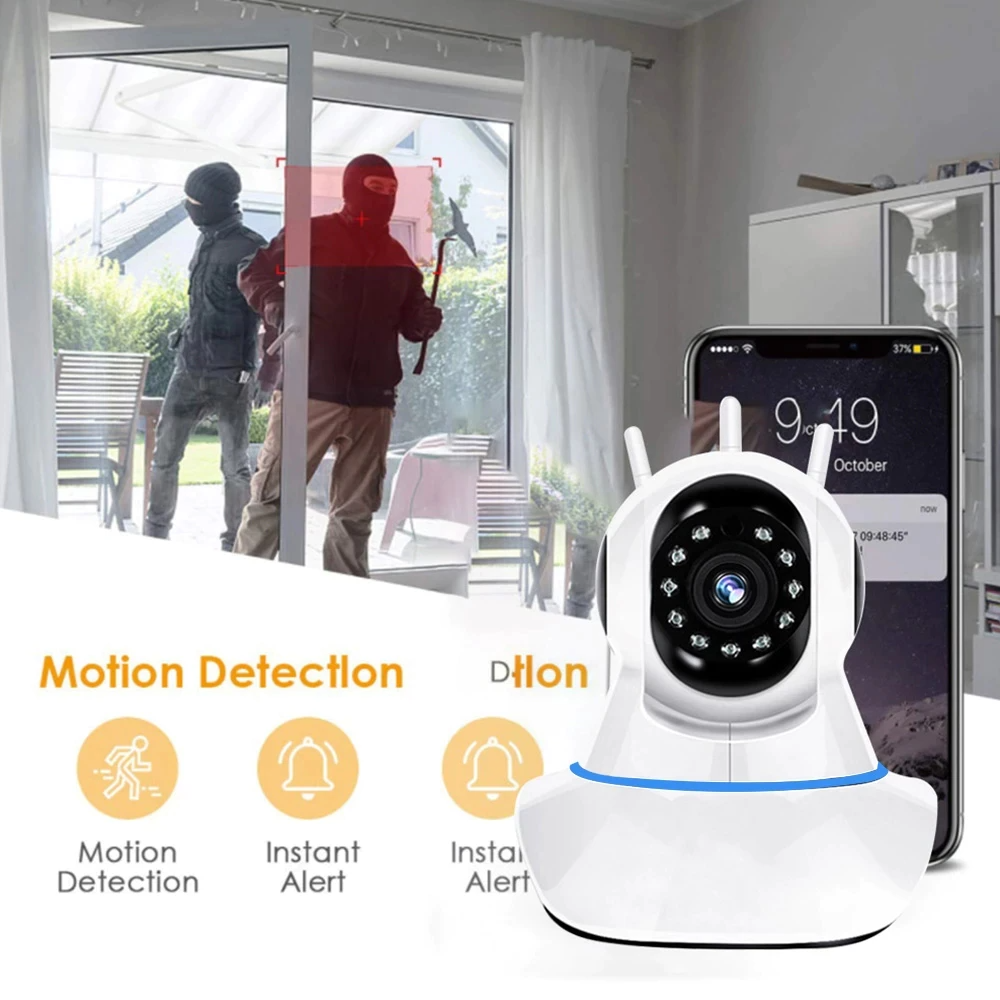 Wireless Security Camera Audio CCTV Camera Night Vision