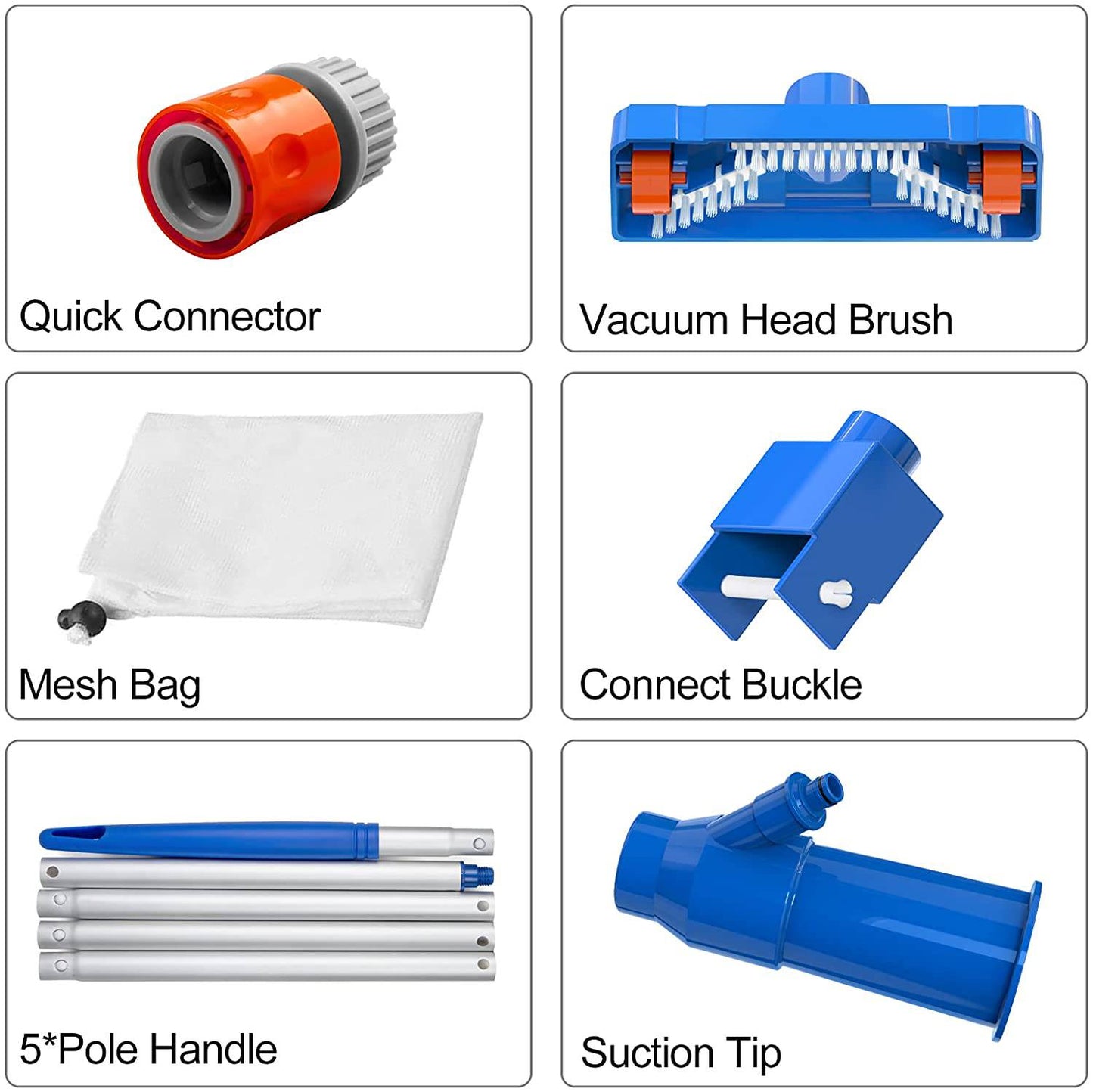 Vacuum Cleaner Powerful Pool - Kreepy Crawler Manual Swimming Pool Vacuum - SKINMOZ MARKET