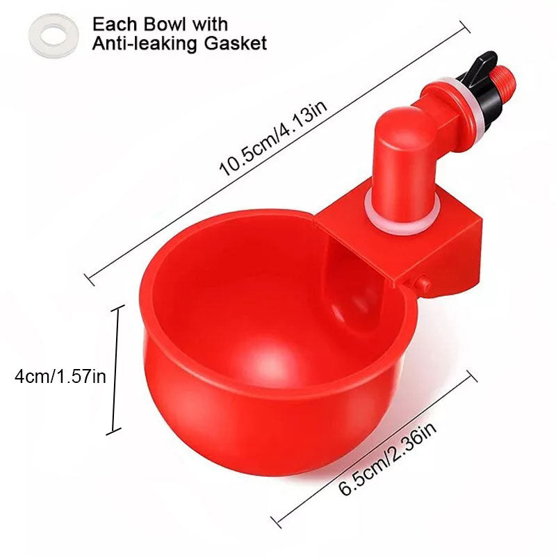 Automatic Chicken Cup Waterer : Auto Poultry Water Cup - SKINMOZ MARKET