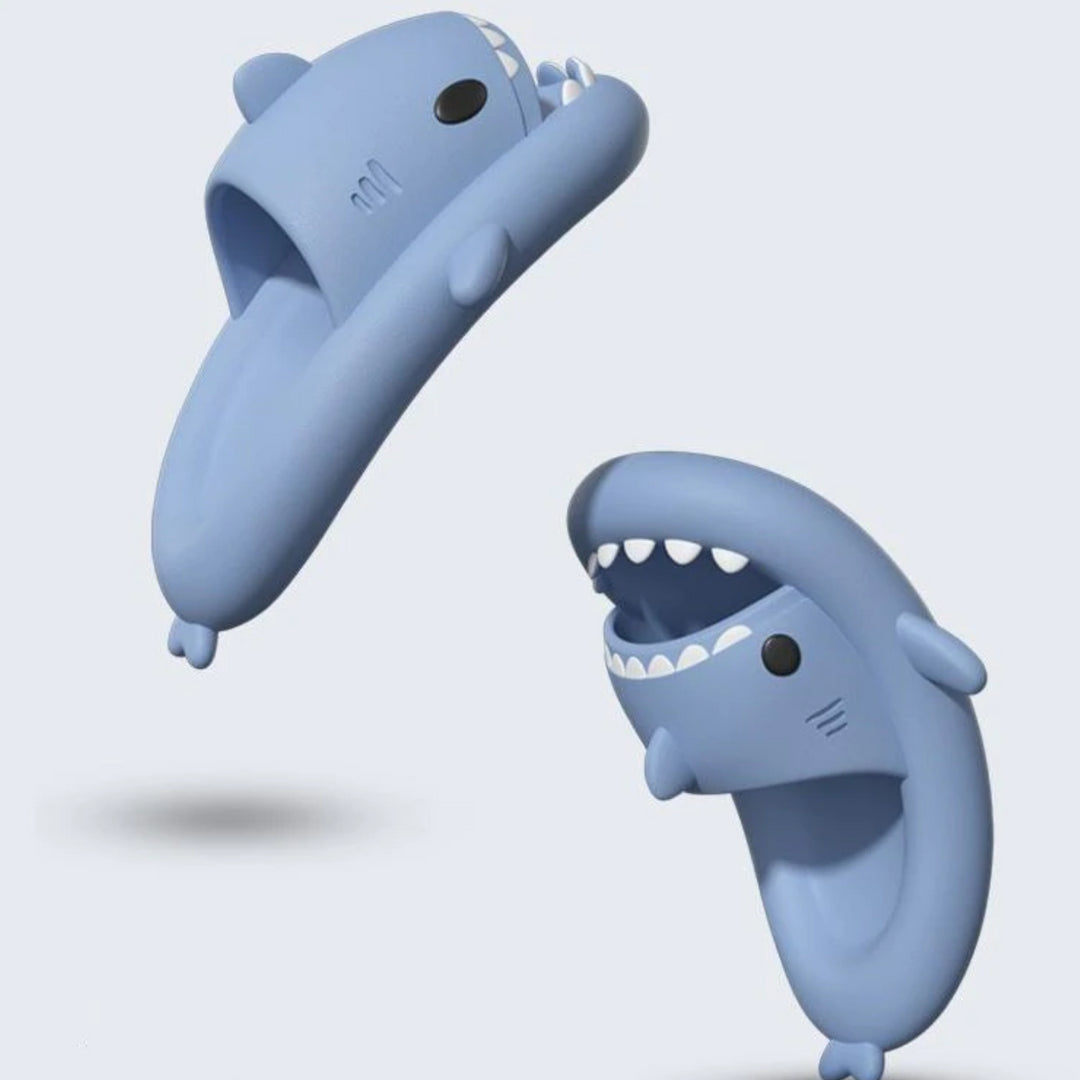 Shark Slides: Shark Shower Slippers, Summer Fish Water Slide