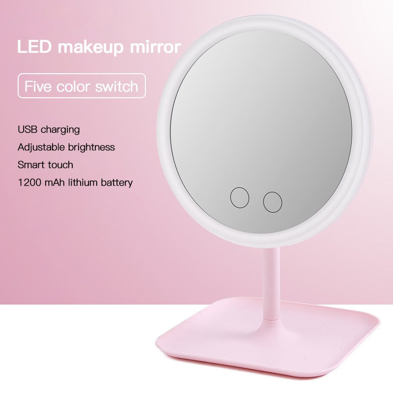 Makeup Mirror With Led: Ring Light Mirror - SKINMOZ MARKET
