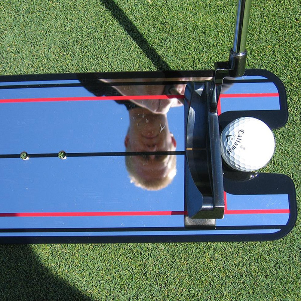 Golf Putting Alignment Mirror: Golf Portable Swing Training Aids - SKINMOZ MARKET
