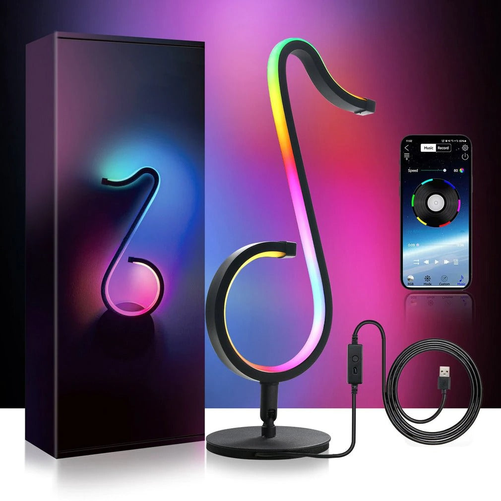 LED Neon Sign Light: Music Note Neon LED - SKINMOZ MARKET