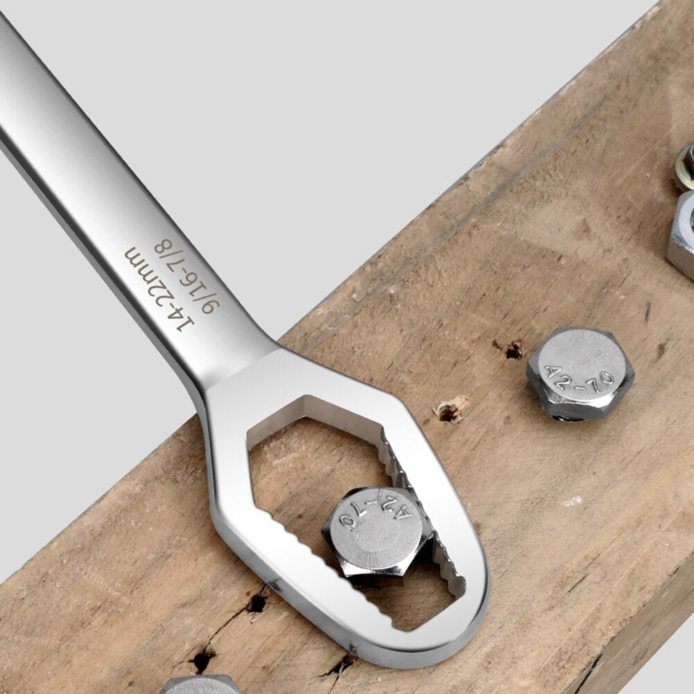 Wrench Adjustable : Double-ended Universal Wrench Torx Spanner Key - SKINMOZ MARKET