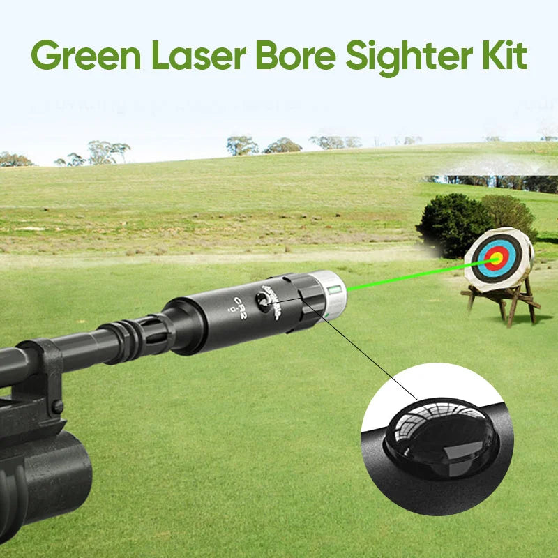 Adjustable Laser Bore Sighter Kit, Portable Laser Scope Collimator